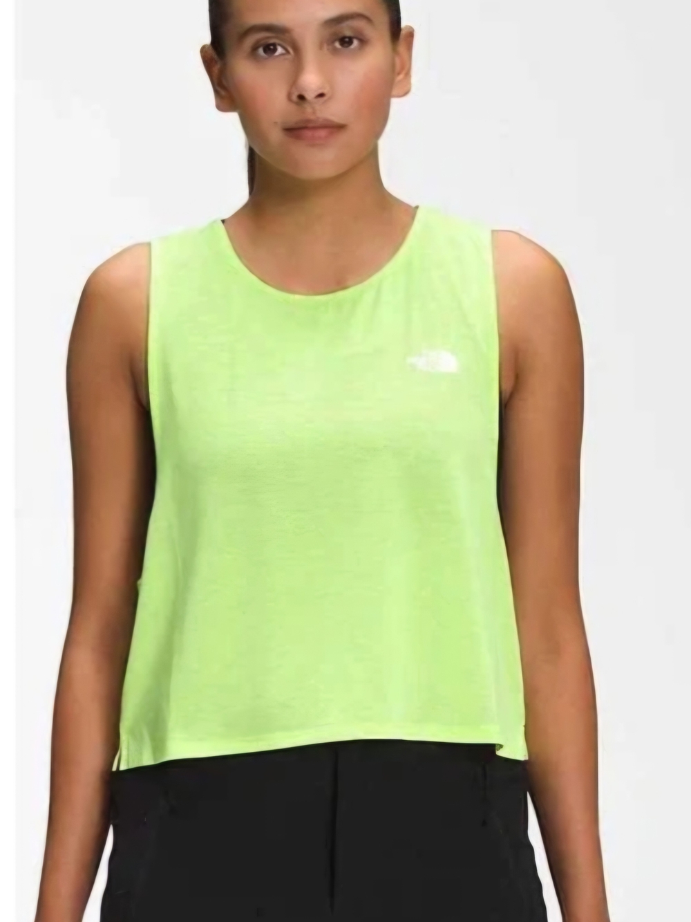 The North Face Women's Sleeveless Tank Top in Neon Lime